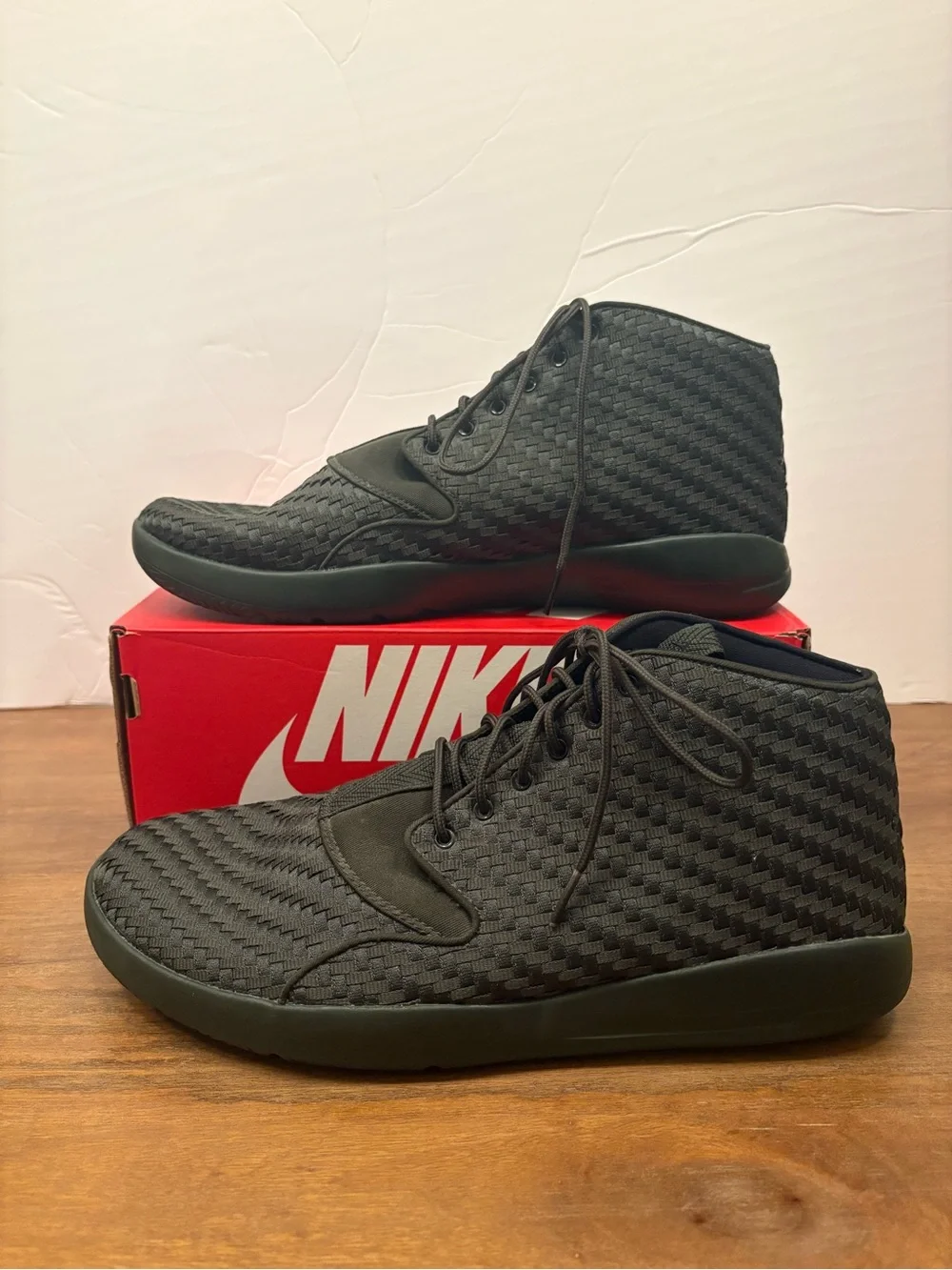 Nike Air Jordan ECLIPSE CHUKKA Cargo Olive Green Sequoia Carbon Fiber Shoes